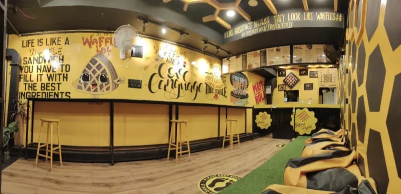 BELGIAN WAFFLE FACTORY banner