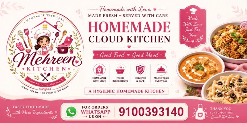 Mehreen kitchen banner