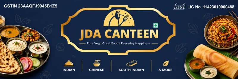 J D A Canteen banner