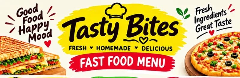 Tasty Bites banner